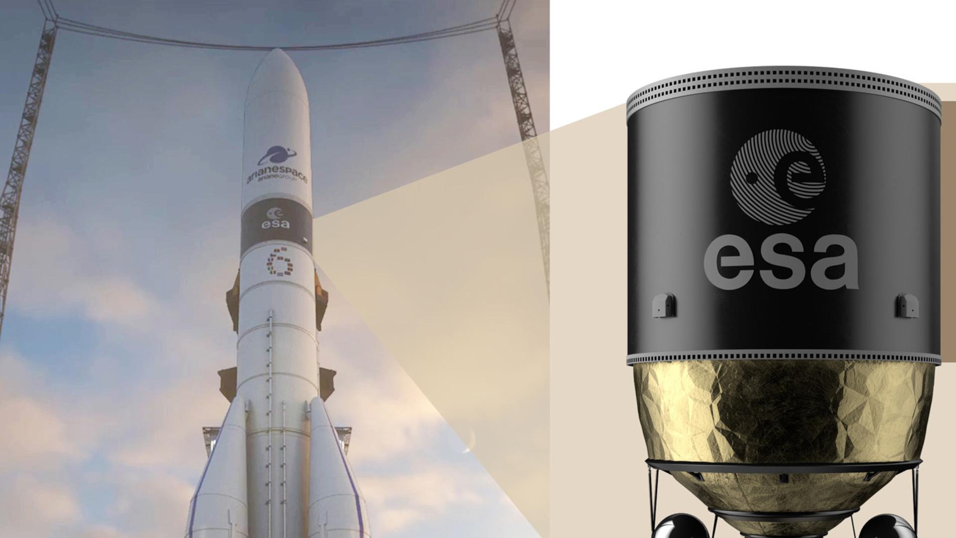 Tank aus Kohlefaserverbundstoffen - Kalte Kohlefasern für die Ariane 6