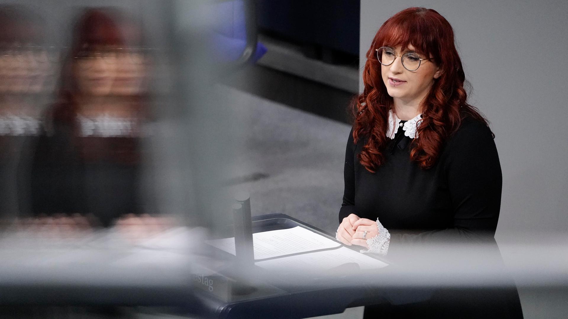 Agnieszka Brugger von der Partei Buendnis 90/Die Gruenen