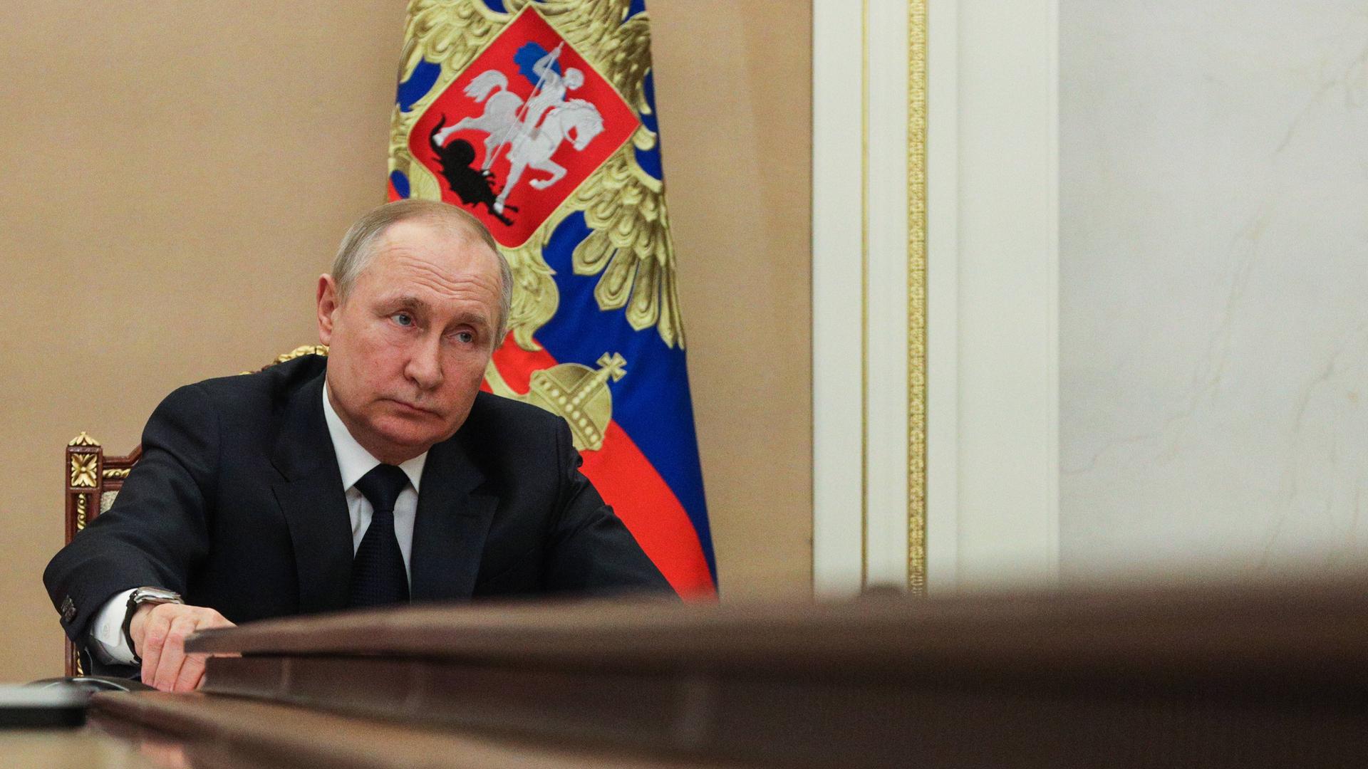 Wladimir Putin im Kreml Wladimir Putin im Kreml