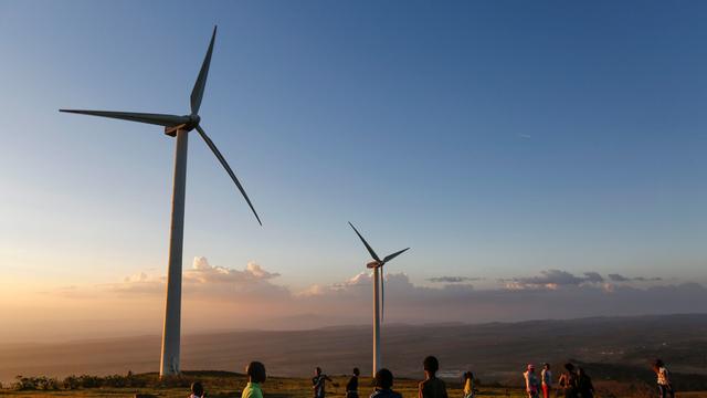 Windkraft in Kenia, die Ngong Power Station