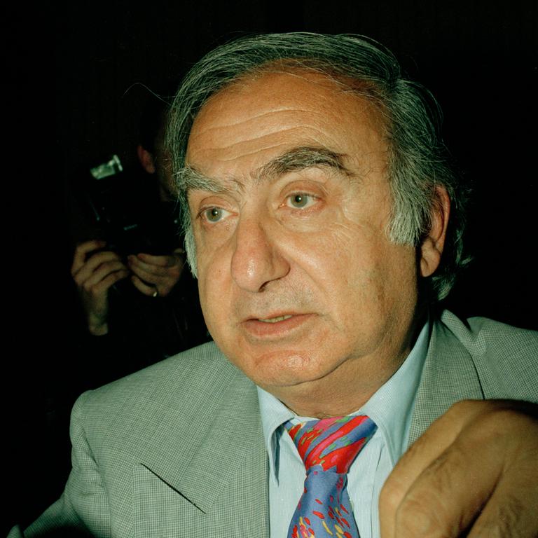 Porträtfoto von Nicolas Hayek aus dem Jahr 1993