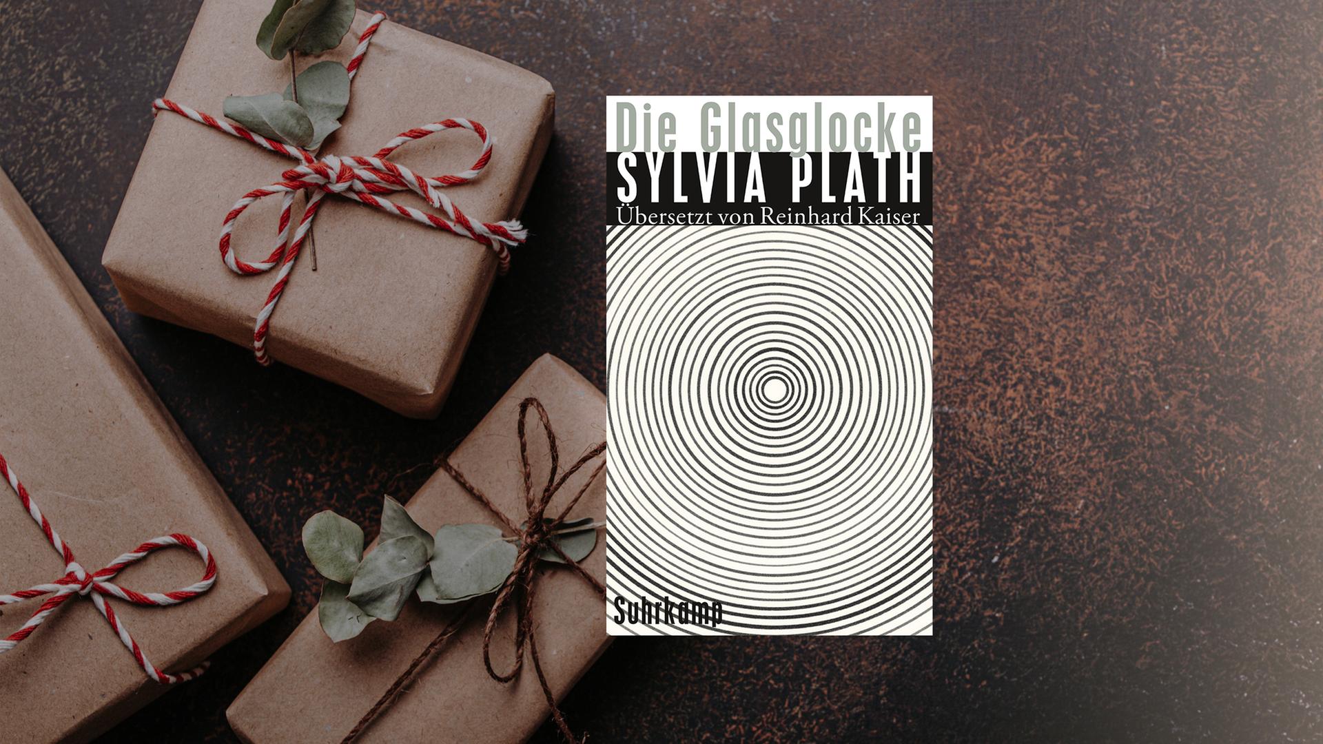 Buchcover Sylvia Plath: "Die Glasglocke", Suhrkamp Verlag. Buchcover Sylvia Plath: "Die Glasglocke", Suhrkamp Verlag.
