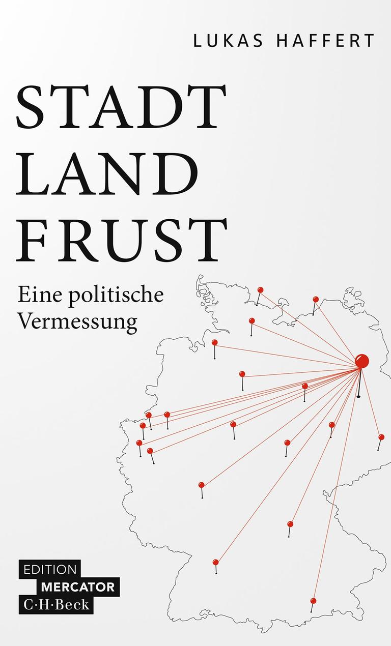 Cover des Buchs „Stadt Land Frust" von Lukas Haffert.