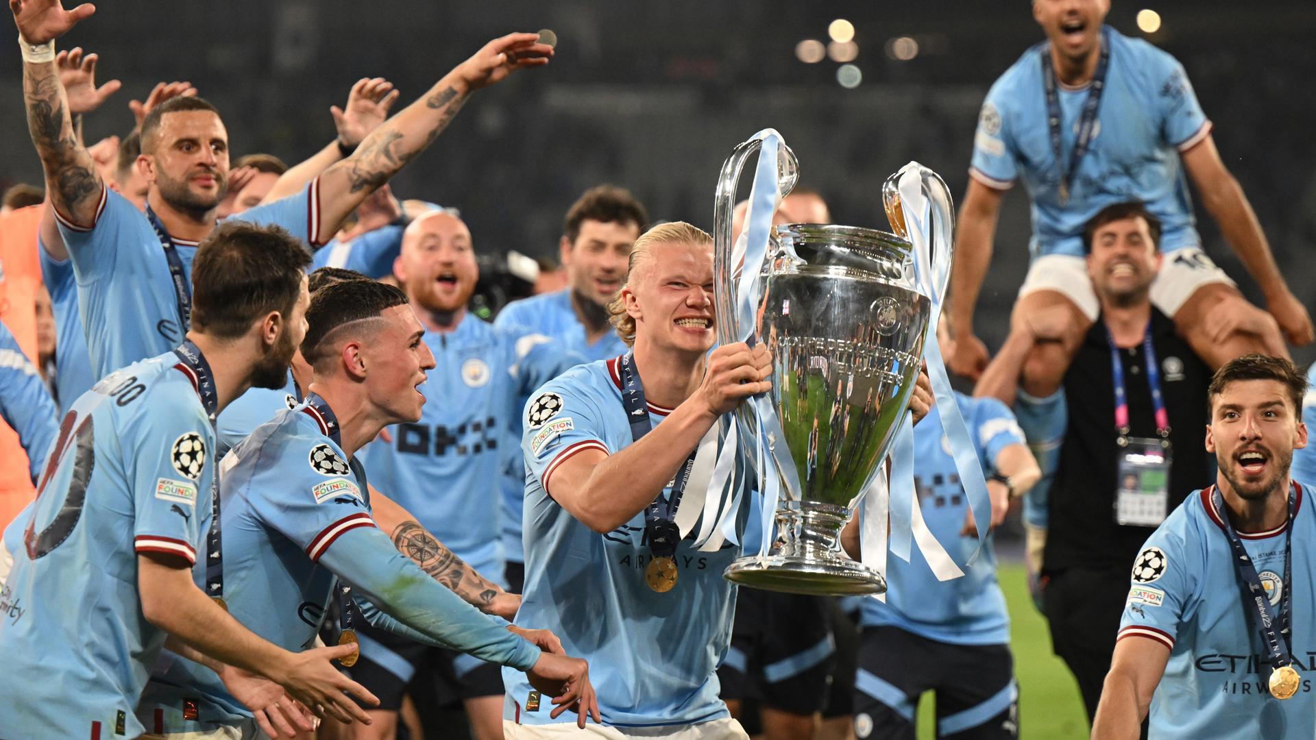 Fußball Manchester City gewinnt zum ersten Mal die Champions League Fußball Manchester City gewinnt zum ersten Mal die Champions League