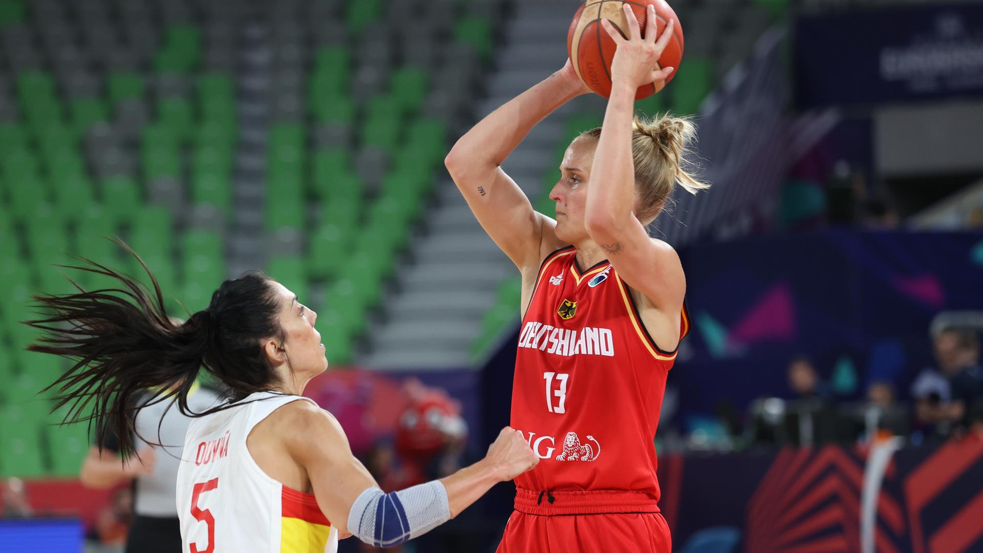 Basketball-EM - Deutsche Frauen Gegen Spanien Ausgeschieden