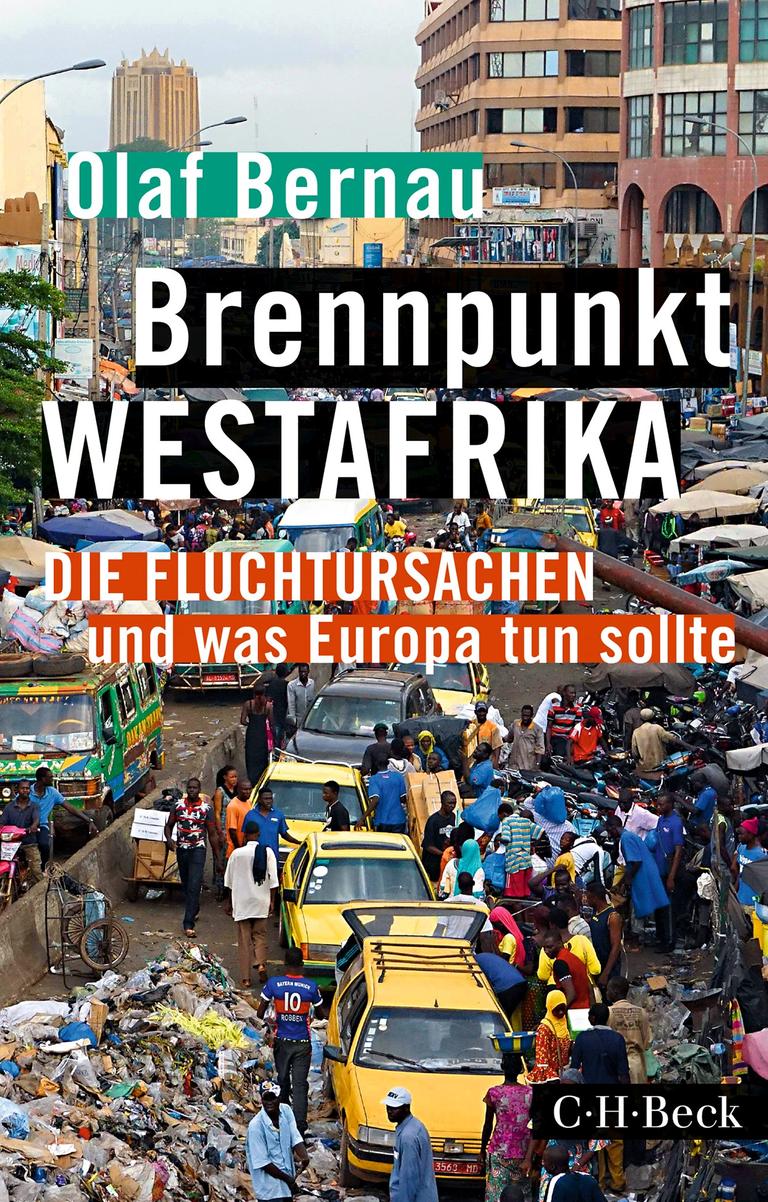 Das Buchcover zeigt eine Straßenszene in einer afrikanischen Stadt, wo sich viele Autos und Menschen in der Straße drängen, am Rand ist eine Art Markt. Das Buchcover zeigt eine Straßenszene in einer afrikanischen Stadt, wo sich viele Autos und Menschen in der Straße drängen, am Rand ist eine Art Markt.