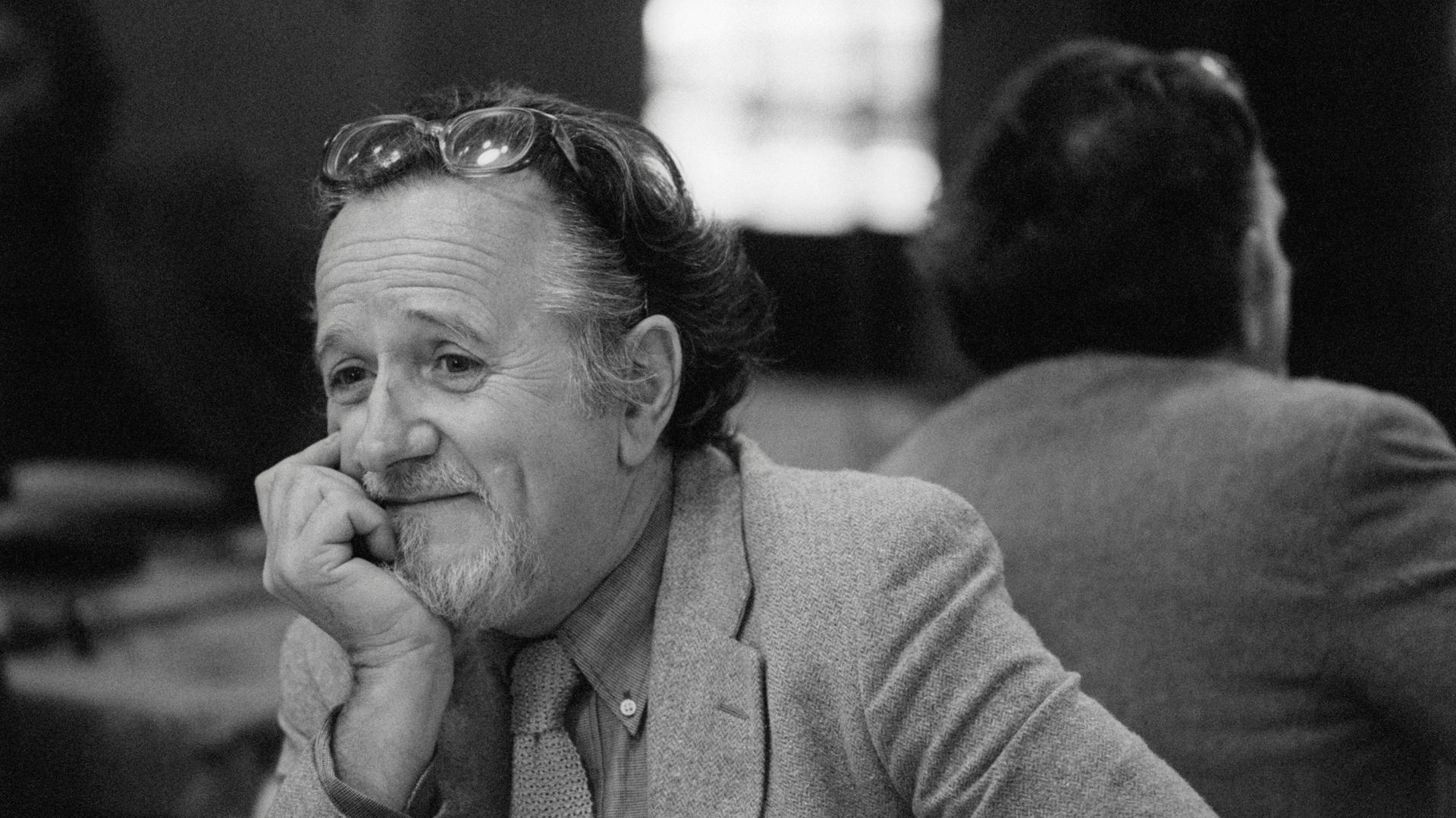 Der chilenische Schriftsteller José Donoso 1981