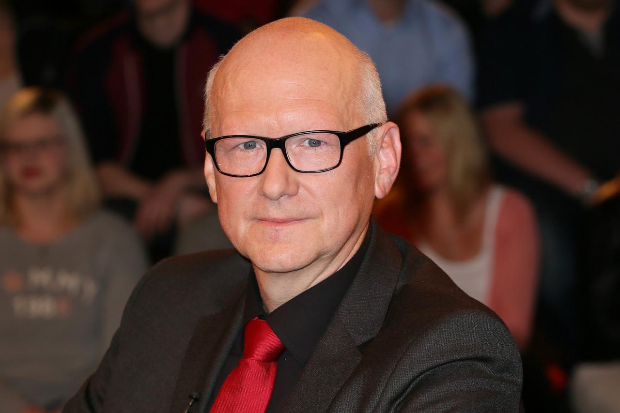 Der Historiker Prof. Magnus Brechtken während einer TV-Aufzeichnung. 