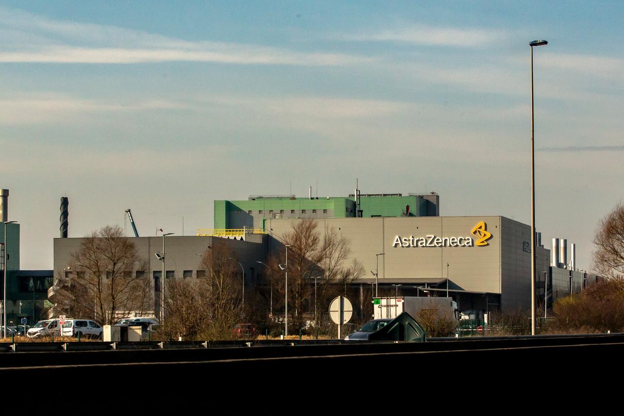 Der Standort von AstraZeneca in der Nähe von Dünkirchen in Frankreich.