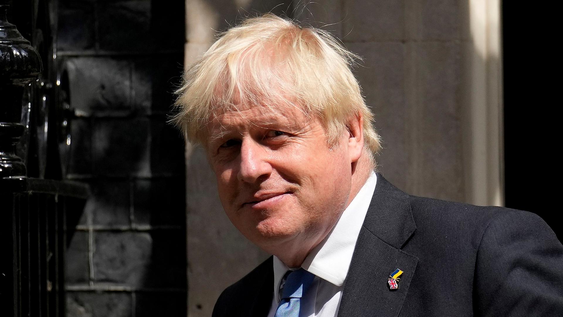 Il primo ministro britannico Boris Johnson Il primo ministro britannico Boris Johnson