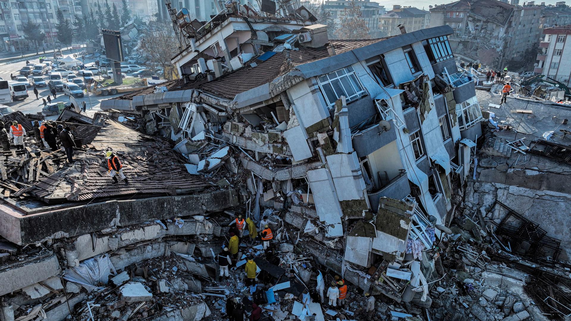 Nach Erdbeben - EU plant Geberkonferenz für Syrien und die Türkei