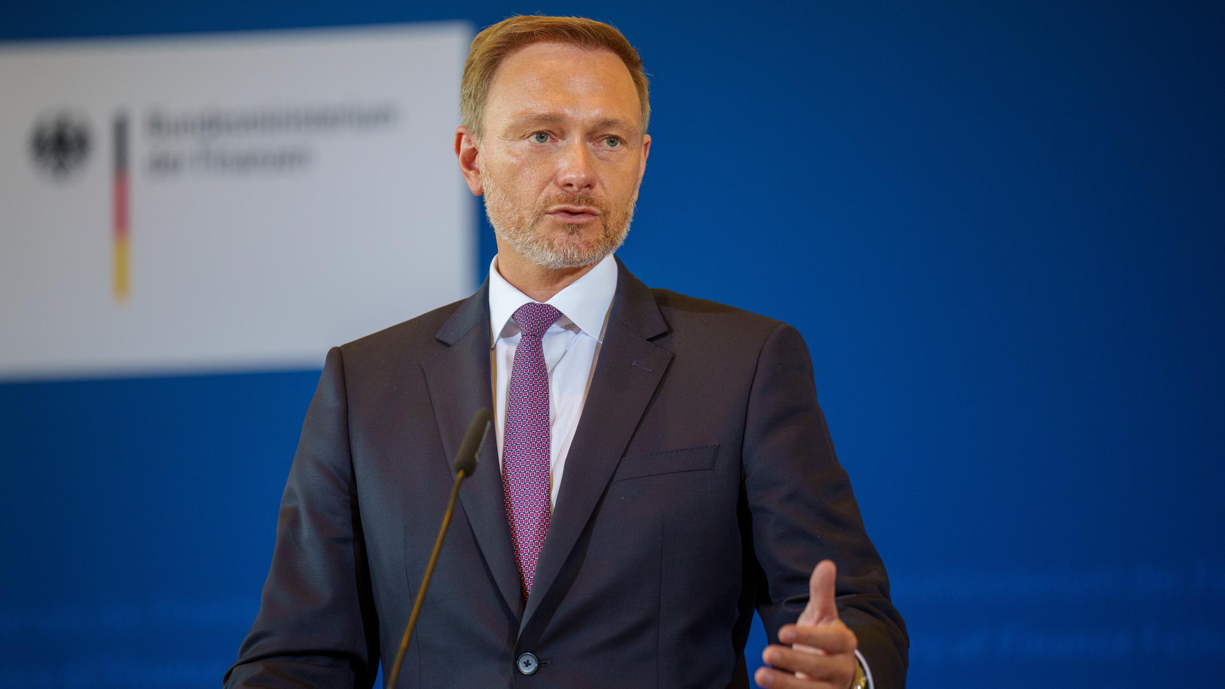 Finanzminister Lindner zu finanzpolitischer Strategie