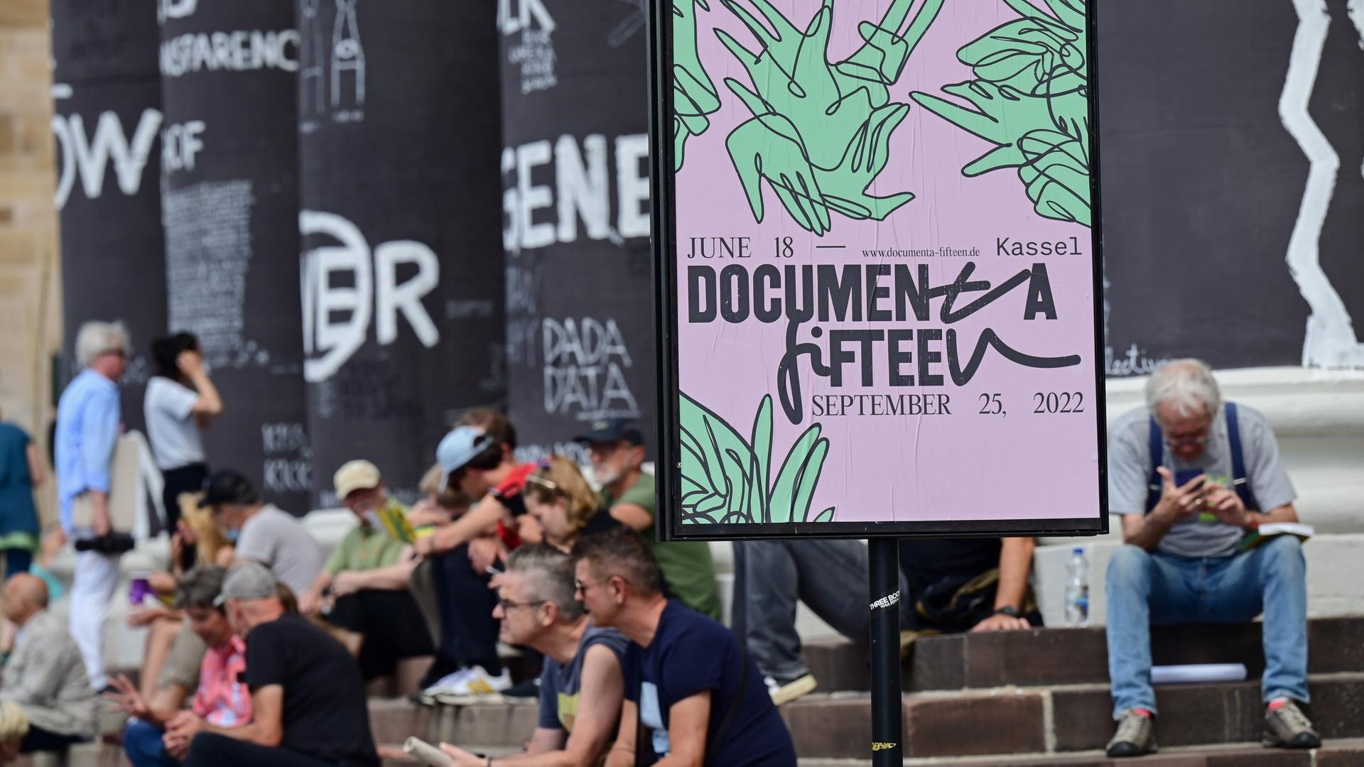 Besucher der Documenta in Kassel. Besucher der Documenta in Kassel.