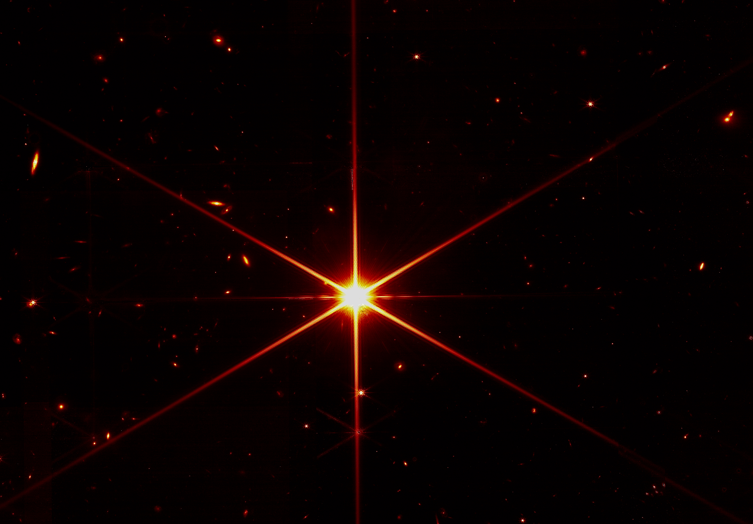 Skala w konstelacji Draco — pierwsza gwiazda Jamesa Webba