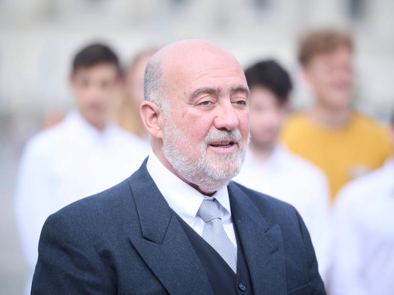 Ron Prosor, Israelischer Botschafter in Deutschland, während einer Statements im Rahmen seiner  Akkreditierung als Botschafter.