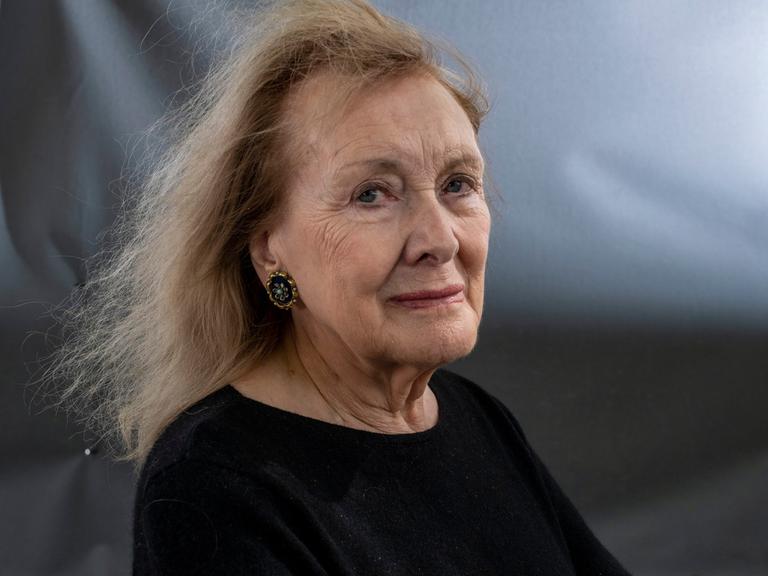 Die Schriftstellerin und Literaturnobelpreisträgerin 2022 Annie Ernaux.