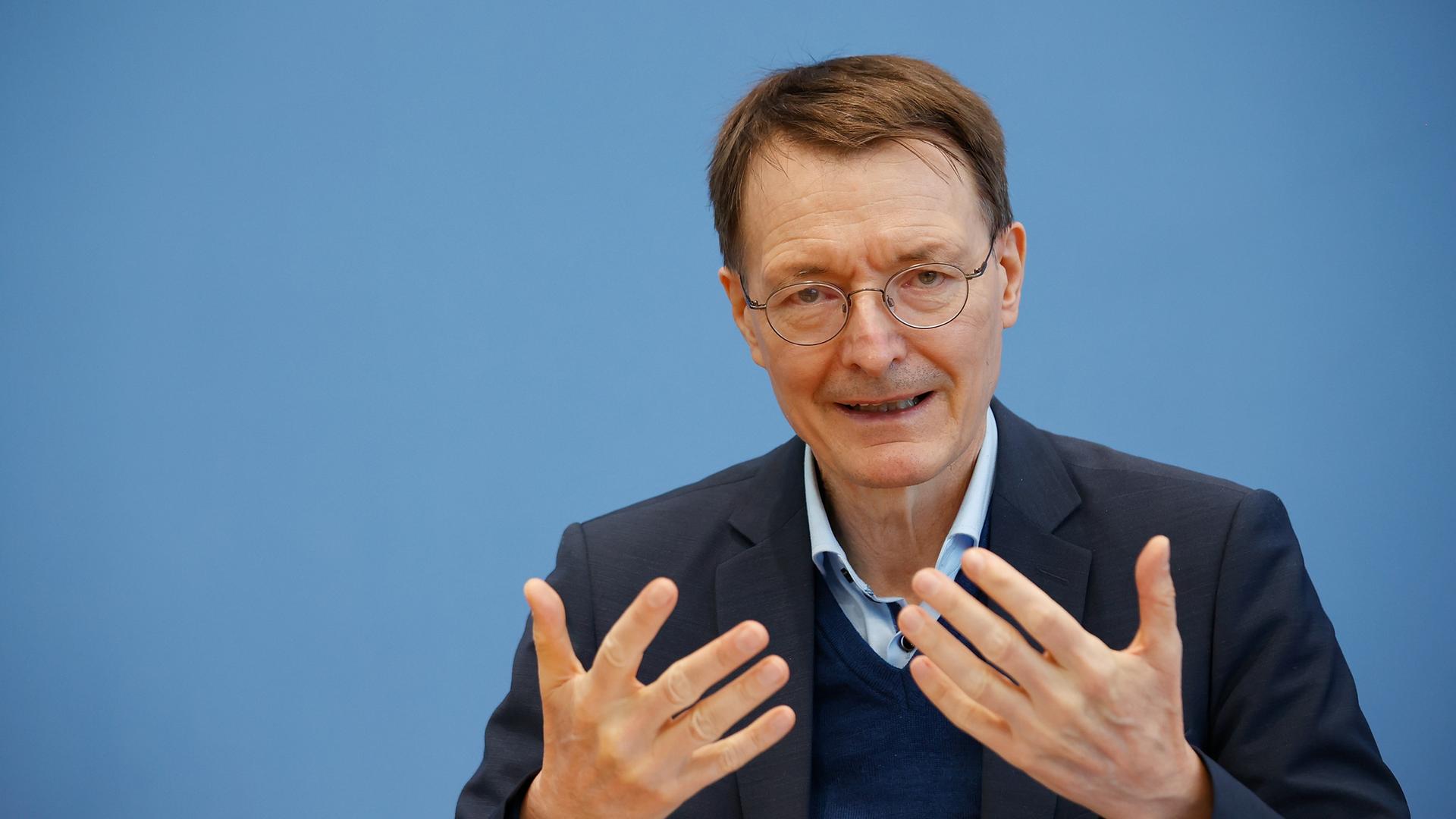 Karl Lauterbach (SPD), Bundesminister für Gesundheit Karl Lauterbach (SPD), Bundesminister für Gesundheit