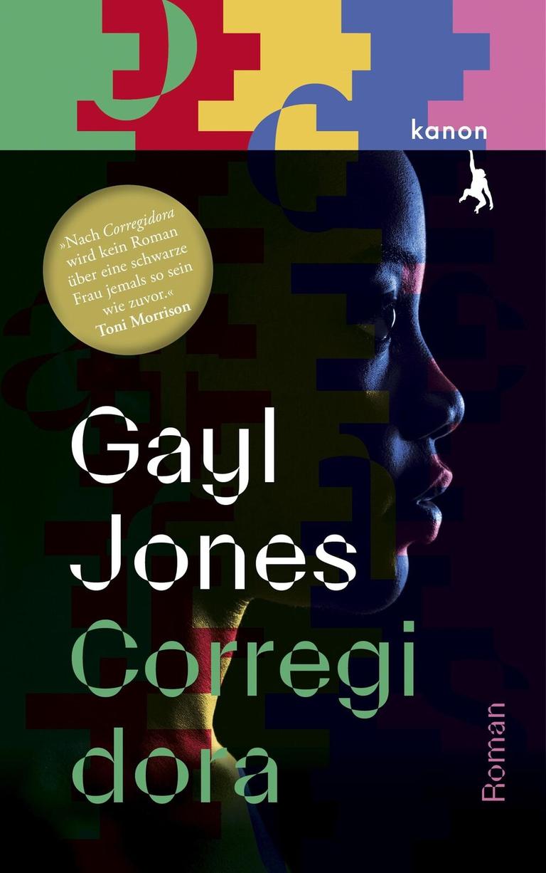 Das Cover zeigt das Profil einer schwarzen Frau, die von diffusem Licht beleuchtet wird. Daneben Buchtitel und Autorinname.