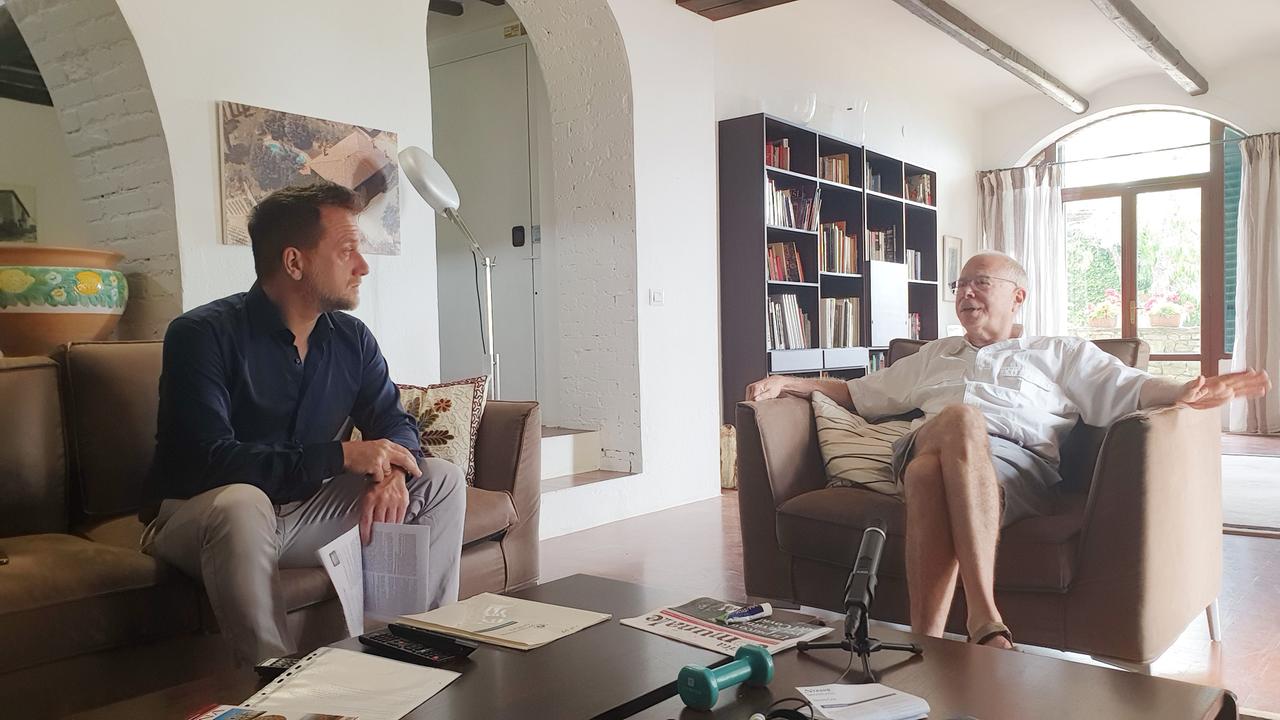Michael Jacobson und Fabian Gerhardt im Interview. Michael Jacobson und Fabian Gerhardt im Interview.