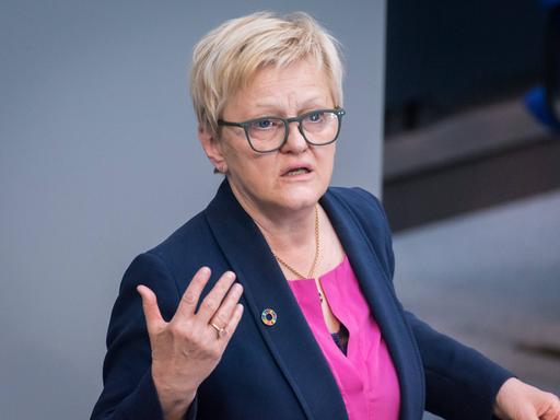 Renate Künast im Bundestag Renate Künast im Bundestag
