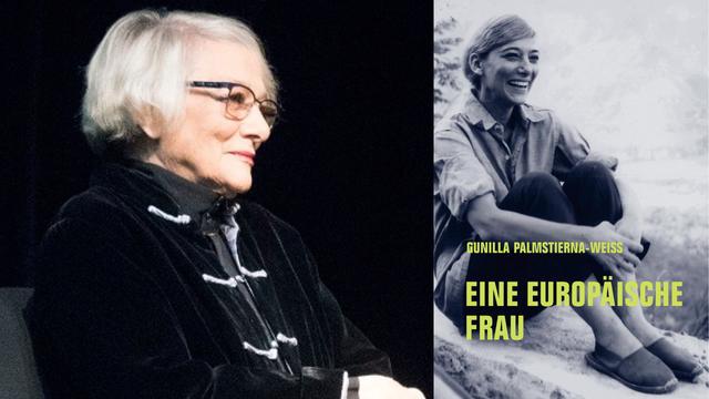 Gunilla Palmstierna-Weiss: "Eine europäische Frau"
Zu sehen sind die Autorin und das Buchcover