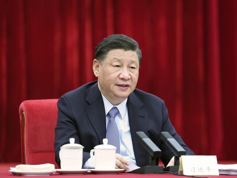 Chinas Präsident Xi Jinping am 6. März 2023