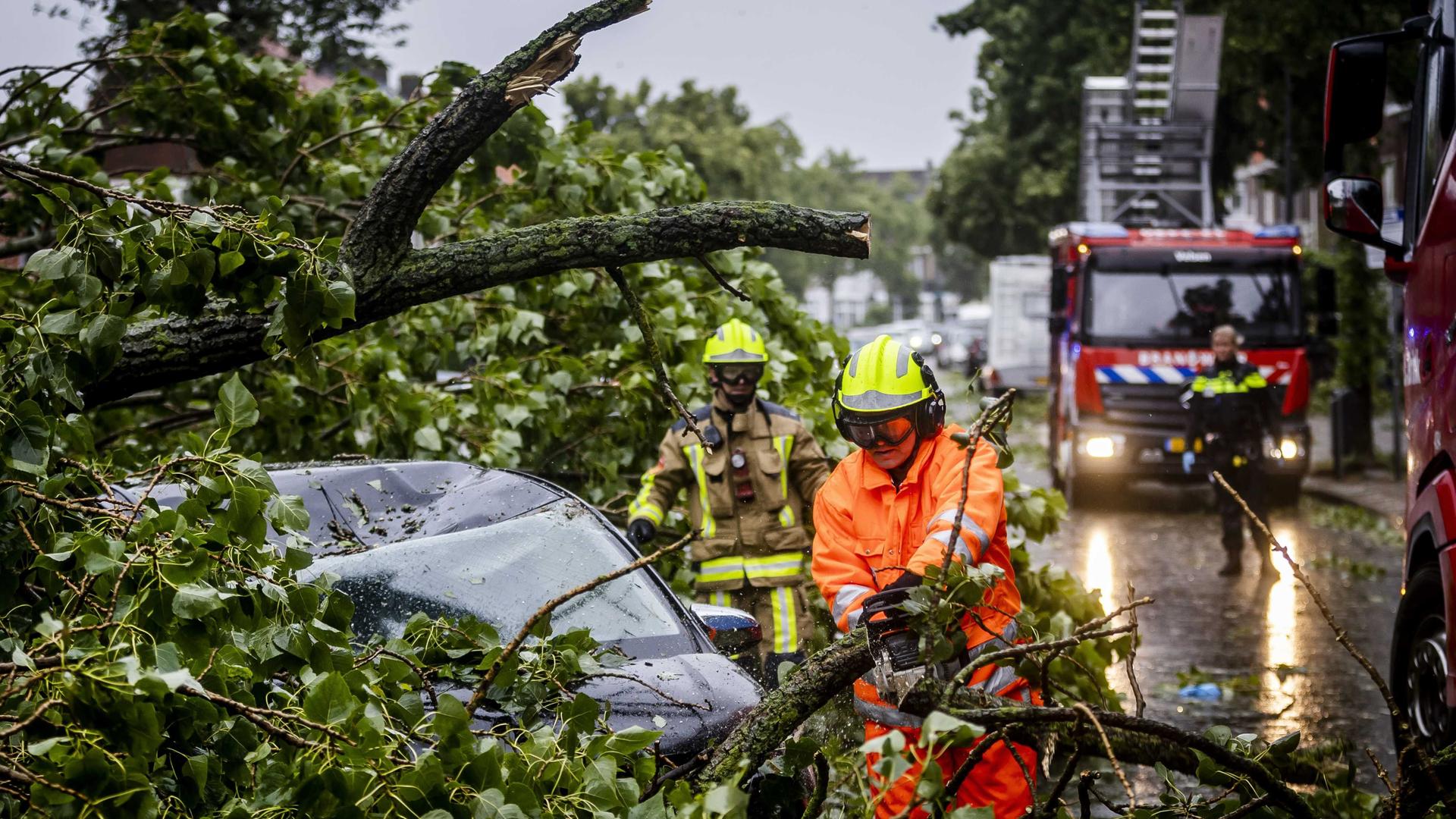 Sturmtief "Poly" Gewitter und Orkan im Norden erwartet