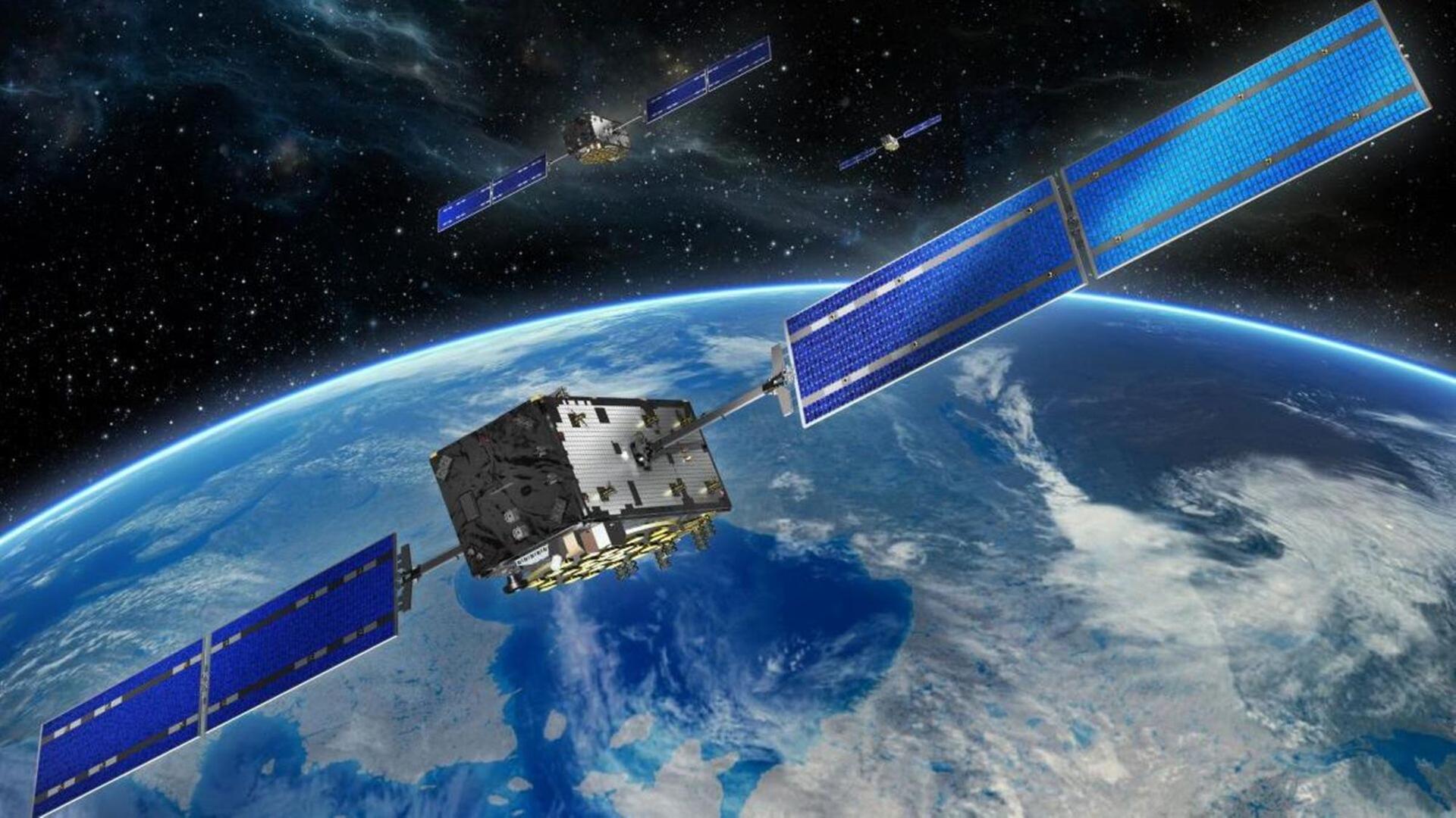 Satellit des Navigationssystems Galileo