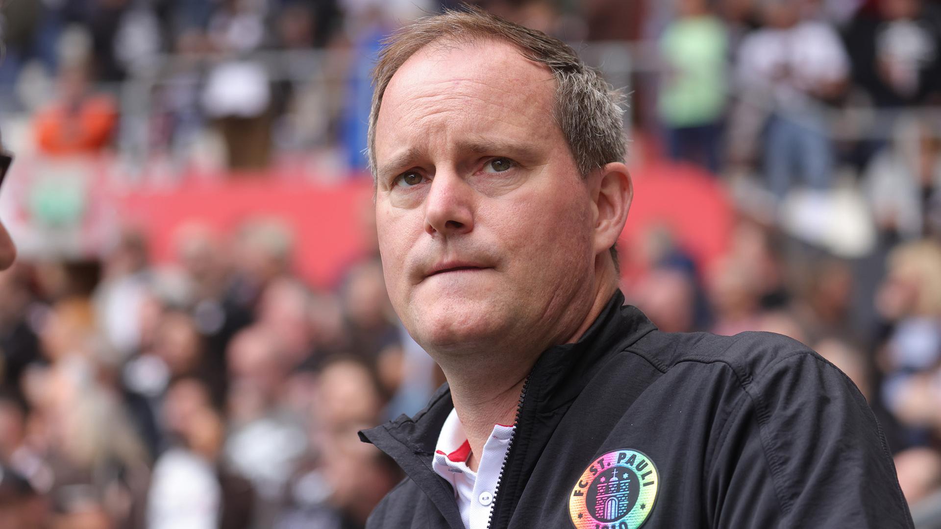 Oke Göttlich, Präsident des Fußball-Zweitligisten FC St. Pauli Oke Göttlich, Präsident des Fußball-Zweitligisten FC St. Pauli