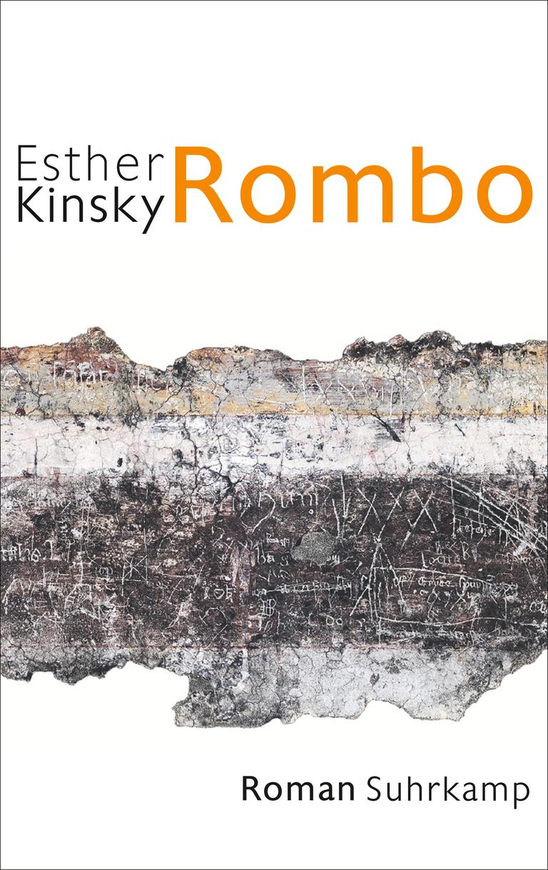 Das Cover des Romans "Rombo" von Esther Kinsky. Das Cover des Romans "Rombo" von Esther Kinsky.