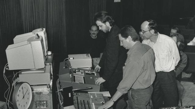 Seminar "Innovativer Hörfunk" im Studio 10 am 15. Februar 1995