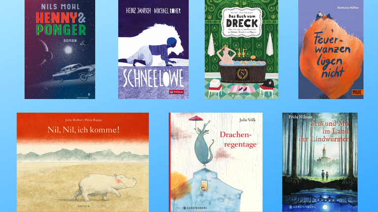 Buchcover der besten 7 im Monat August Buchcover der besten 7 im Monat August