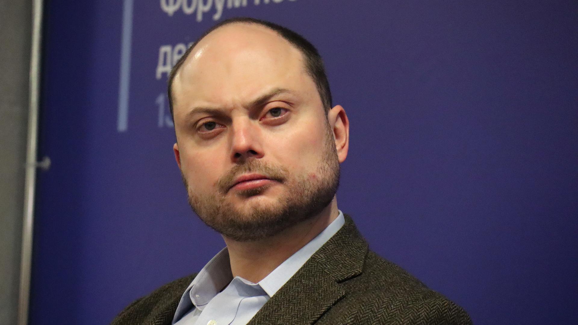Russischer Kremlkritiker Kara-Mursa Russischer Kremlkritiker Kara-Mursa